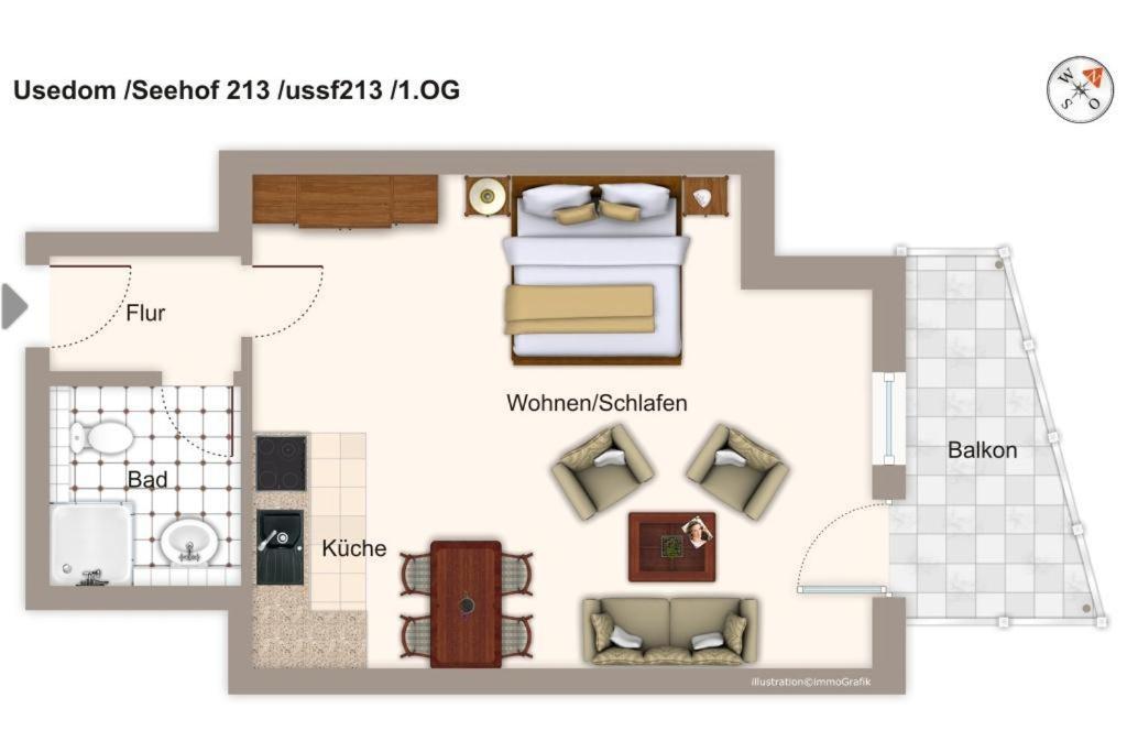 Seehof Seehof 213 Heringsdorf  Extérieur photo